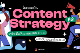 Content Stragegy, Digital Marketing, Featured, Marketing, Zipevent, กลยุทธ์การวางคอนเทนต์