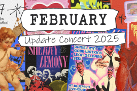 Update Concert in February! รวม 27 คอนเสิร์ต เดือนกุมภาพันธ์ 2025 Zipevent