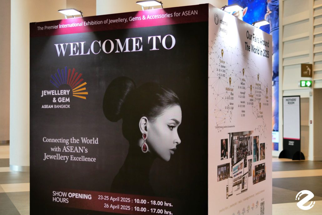 เริ่มแล้ว! Jewellery & Gem ASEAN Bangkok 2025 งานแสดงสินค้าเพื่อธุรกิจอัญมณีและเครื่องประดับระดับนานาชาติ ครบทุกด้านของธุรกิจอัญมณีและเครื่องประดับในที่เดียว Zipevent