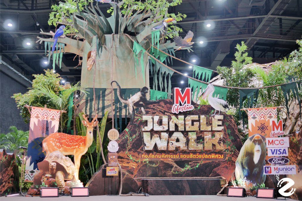 พาบุก! The Mall Lifestore Jungle Walk 2025 ท่องโลกมหัศจรรย์ ในแดนสัตว์แปลกพิศวง ชวนสัมผัสประสบการณ์ใหม่ ตื่นตาไปกับสัตว์หายากนานาชนิด! Zipevent