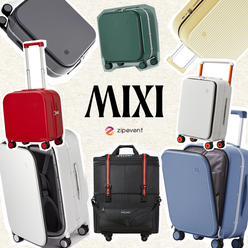 ป้ายยา 7 แบรนด์กระเป๋าเดินทาง ดีไซน์เก๋ คุณภาพดี เอาใจสายเที่ยว! Zipevent