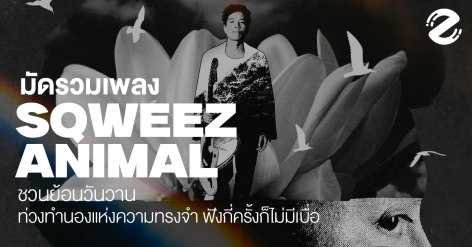 มัดรวม 14 เพลง Sqweez Animal ชวนย้อนวันวาน ท่วงทำนองแห่งความทรงจำ เปิดฟังกี่ครั้งก็ไม่มีเบื่อ Zipevent