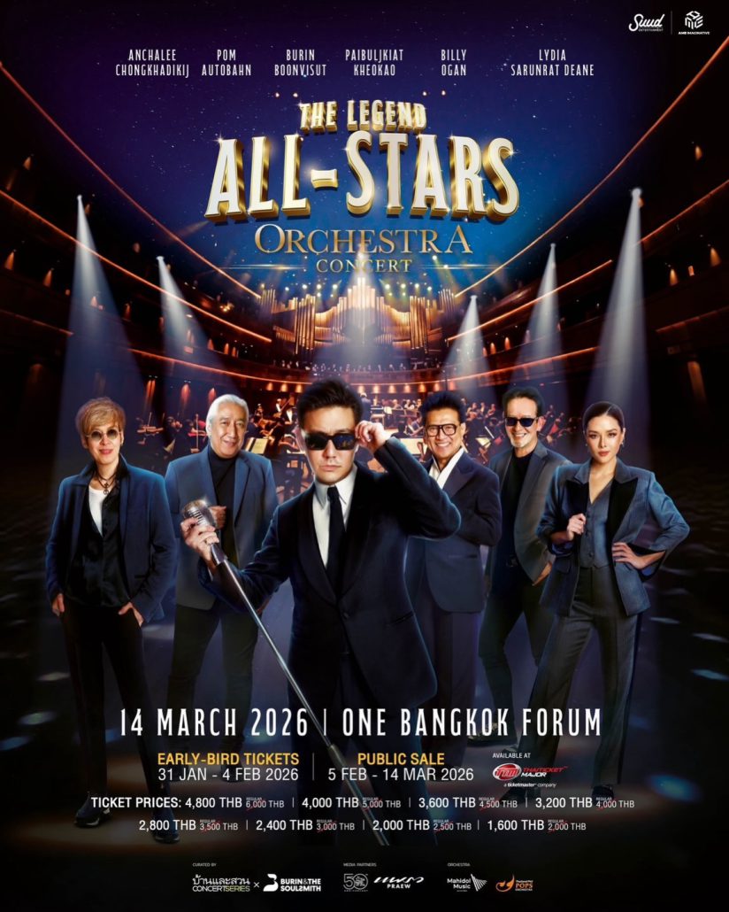 March Concert Update! รวม 24 คอนเสิร์ต เดือนมีนาคม 2026 Zipevent