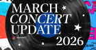 March Concert Update! รวม 24 คอนเสิร์ต เดือนมีนาคม 2026 Zipevent
