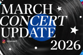 March Concert Update! รวม 24 คอนเสิร์ต เดือนมีนาคม 2026 Zipevent