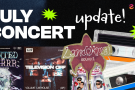 July Concert Update! รวม 24 คอนเสิร์ต เดือนกรกฎาคม 2026 zipevent