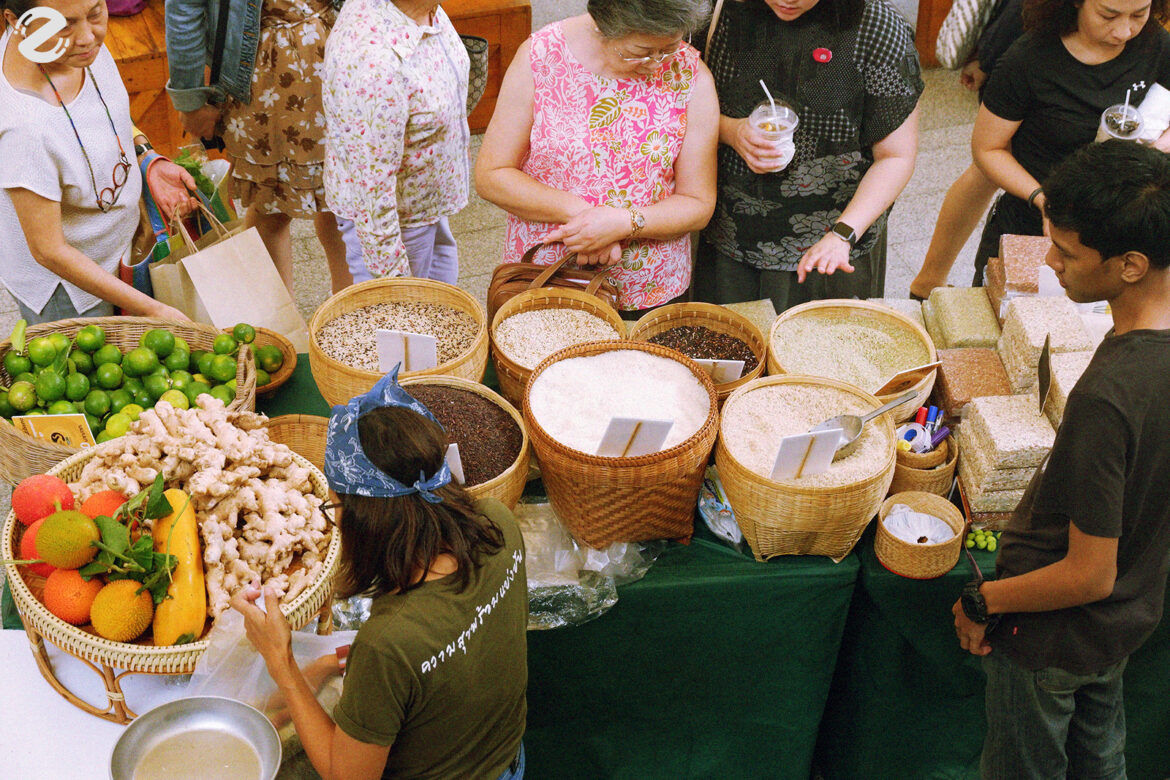 พาเดิน K Village Farmers’ Market มาร์เก็ตสำหรับสายเฮลตี้ ที่ K Village K Village Farmers' Market