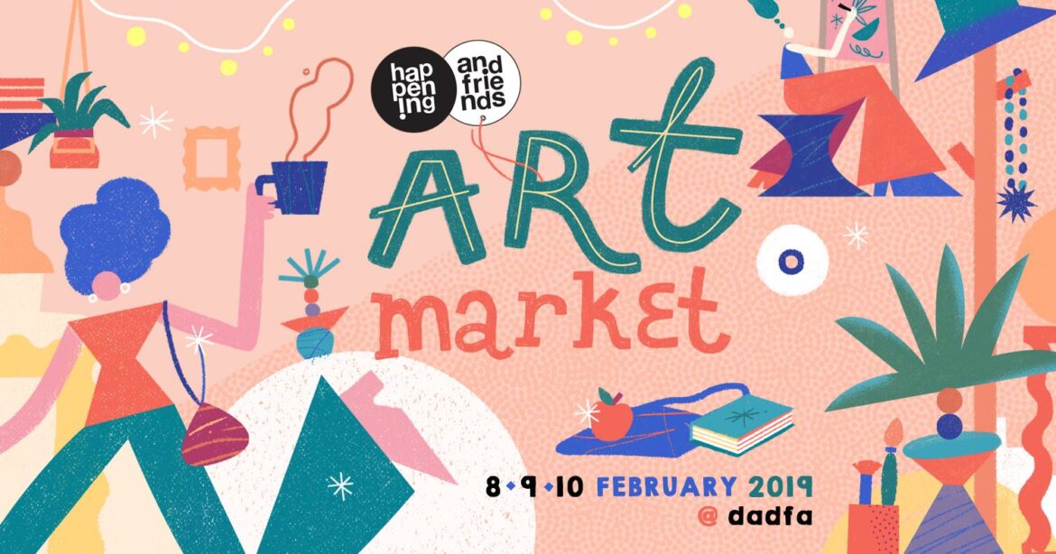 ชวนไปเดินเล่นในงาน happening and friends: Art Market ตลาดนัดศิลปะสำหรับคนรักงานคราฟต์ happening and friends