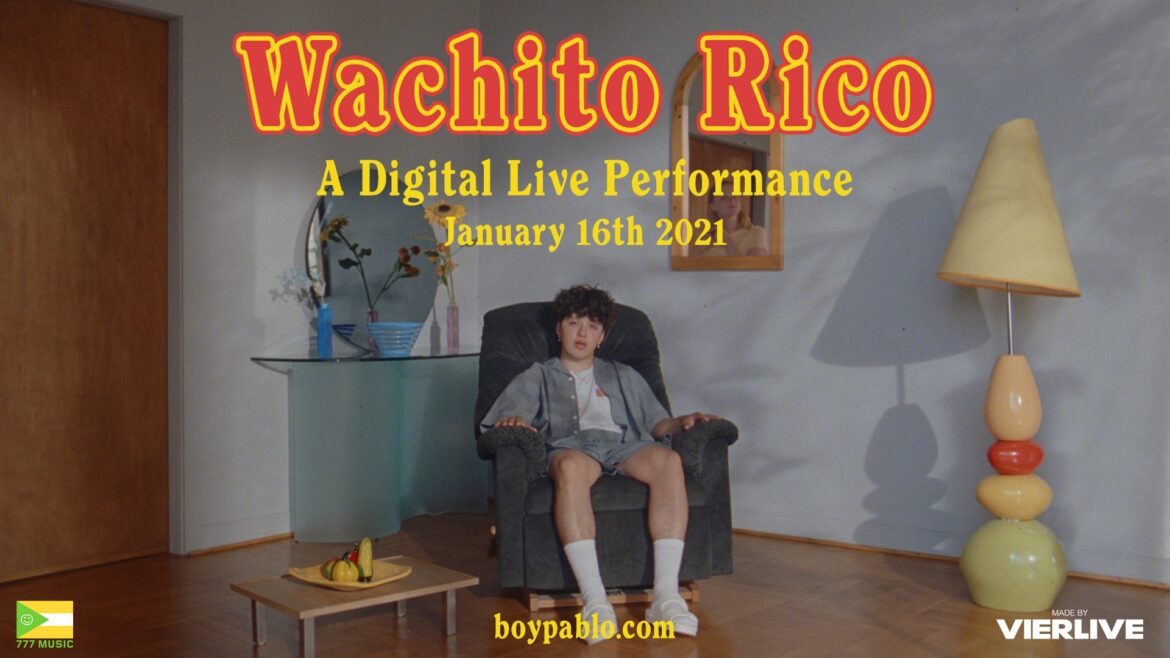 BOY PABLO LIVE STREAM CONCERT – ไลฟ์คอนเสิร์ตจากศิลปินหนุ่มสุดอินดี้