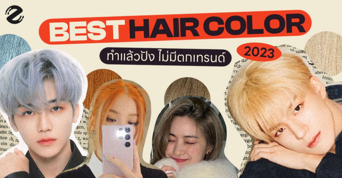 ฺBest Haie Color 2023 สีผมยอดฮิต 2023 Zipevent