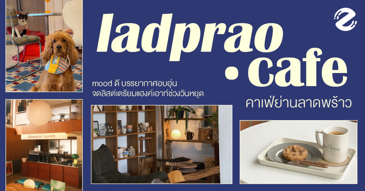 มัดรวม 6 คาเฟ่ย่านลาดพร้าว mood ดี บรรยากาศน่ารักอบอุ่น จดลิสต์เตรียมแฮงค์เอาท์ช่วงวันหยุด ! Zipevent