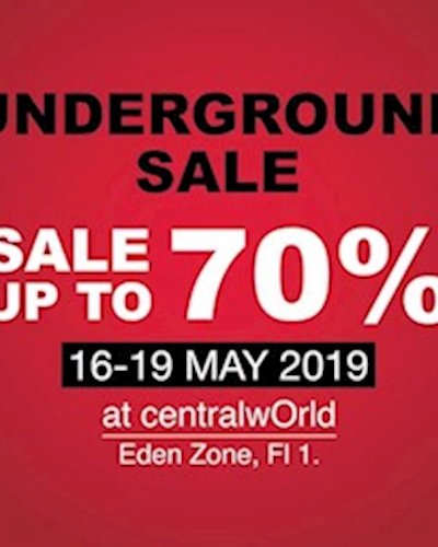 UNDERGROUND SALE Zipevent