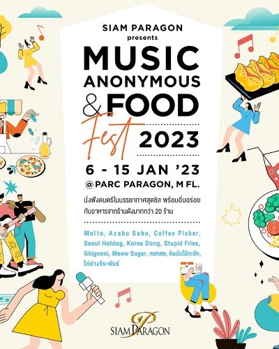 Music Anonymous & Food Fest 2023 Zipevent