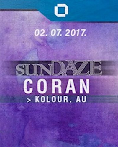 GLOW SunDaze w/ Coran - Free Entry Before Midnight! Zipevent