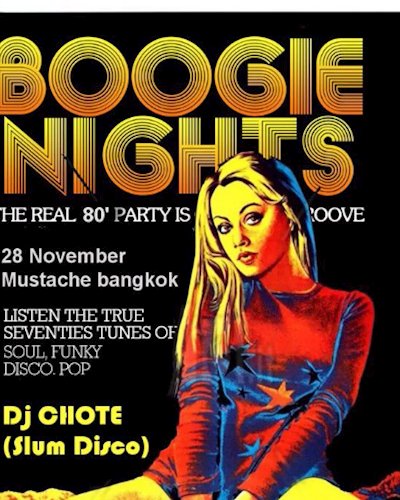 Boogie Night w/ Chote (Slum Disco) Zipevent