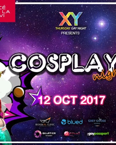XY Thursdays Oct12 Cosplay theme party at CÉ La Vi Bkk Zipevent