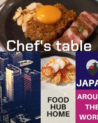 Food Hub Home Chef's Table : Tradition 2023 Zipevent