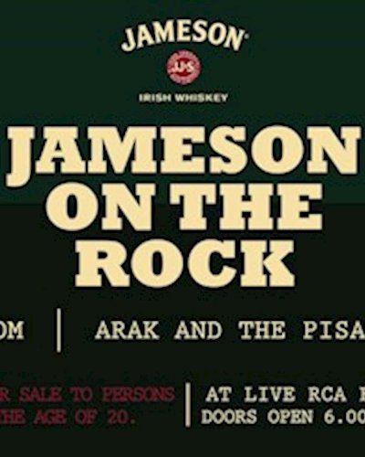 Jameson on the rock Zipevent