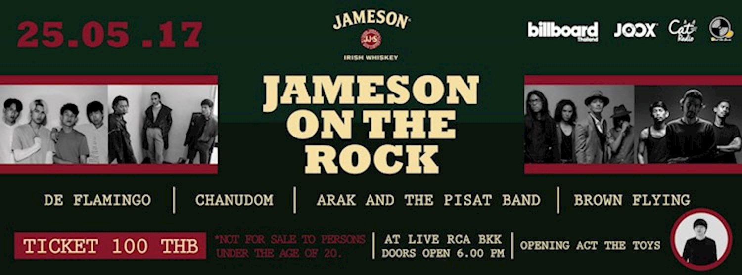Jameson on the rock Zipevent