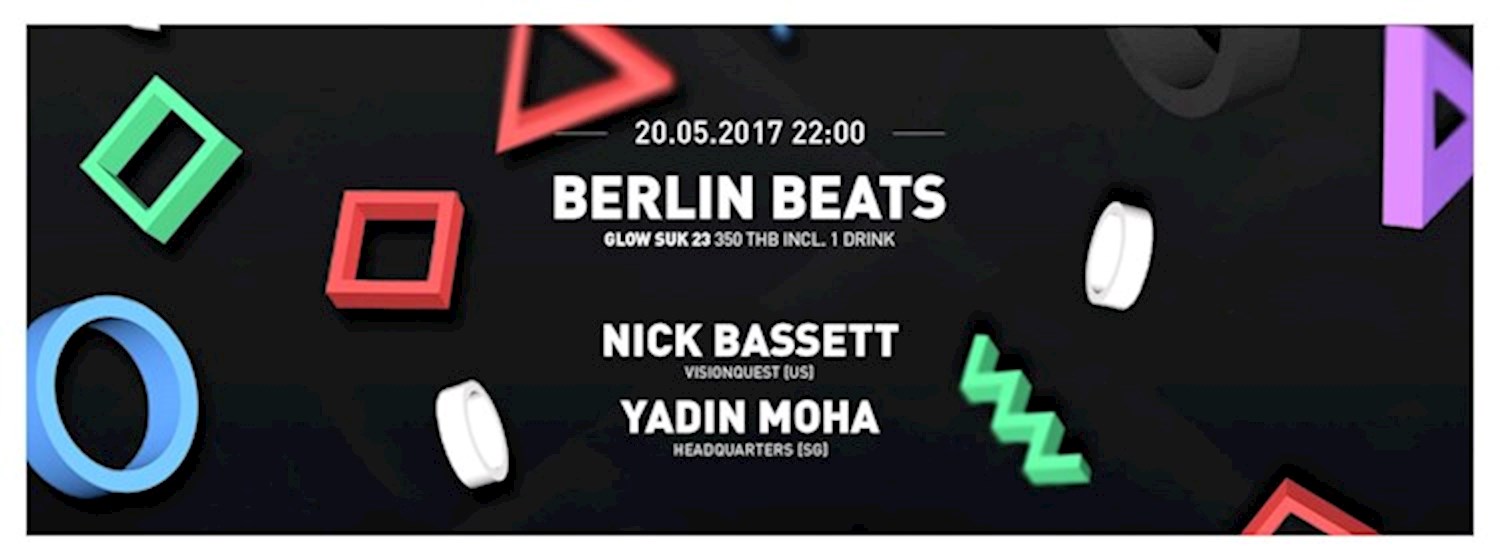 Berlin Beats with Nick Bassett (Visionquest, US) Zipevent