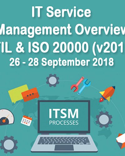 🛎👷‍♀👷‍♂อบรมการจัดการ การบริการด้านไอที ITSM & ISO 20000 (v2011) Zipevent