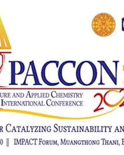 PACCON 2020 : “Chemistry for Catalyzing Sustainability and Prosperity” Zipevent