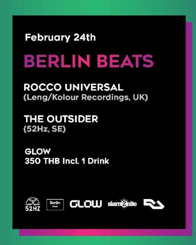 Berlin Beats with Rocco Universal Zipevent