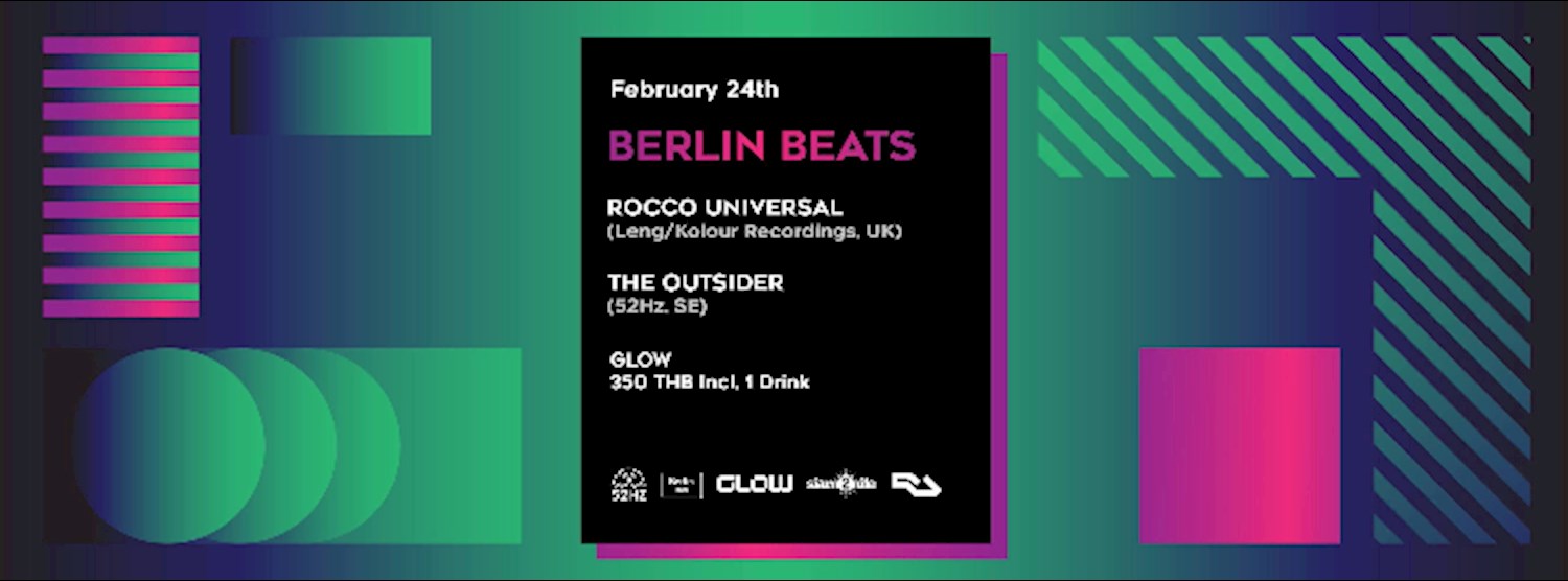 Berlin Beats with Rocco Universal Zipevent