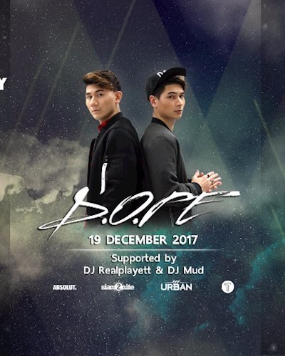 SWAY x Singha light Present D.O.PE Zipevent