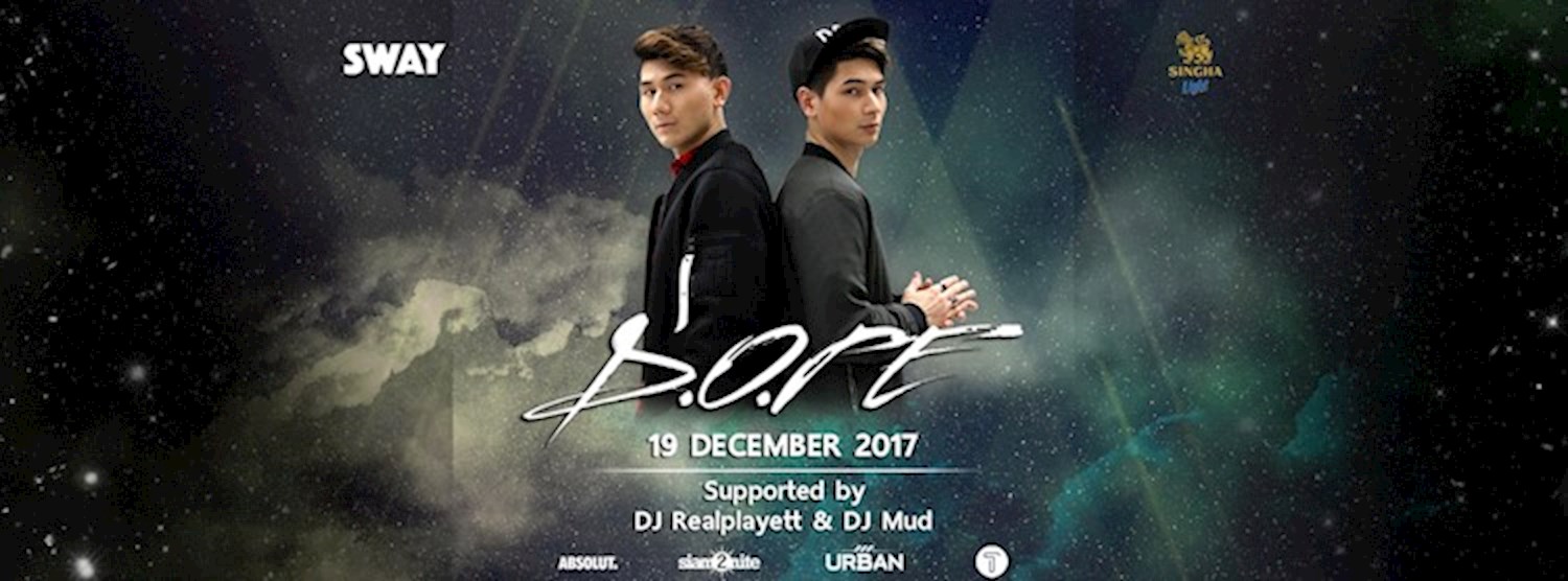 SWAY x Singha light Present D.O.PE Zipevent