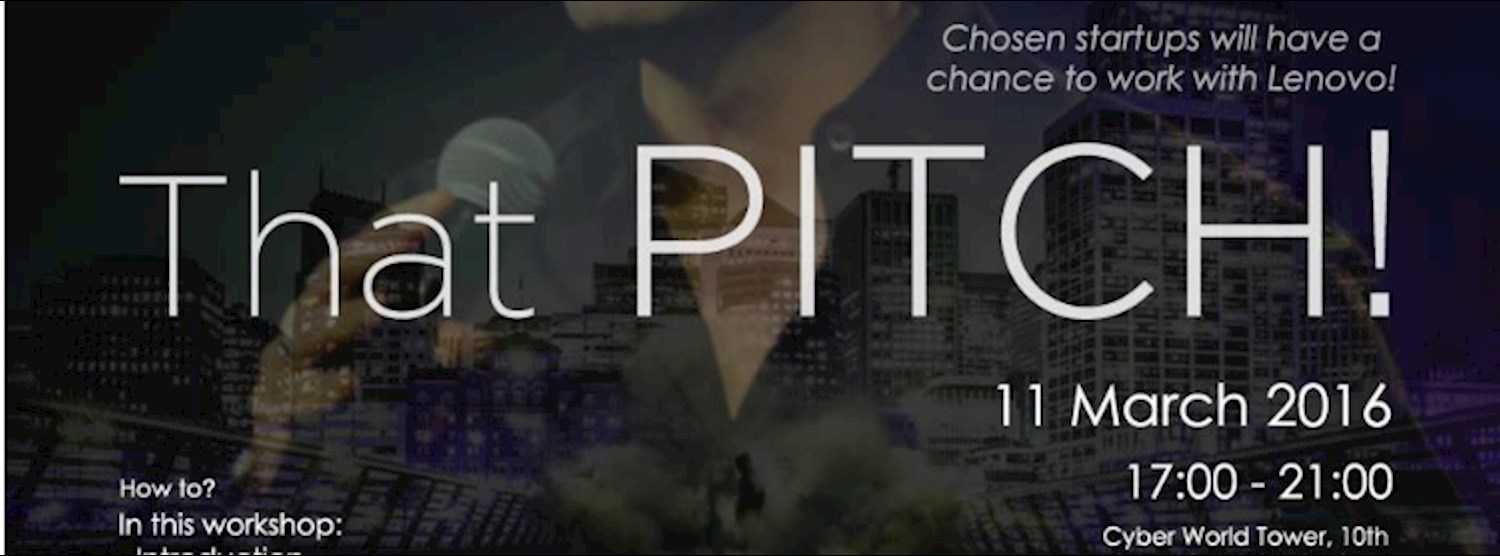 THAT PITCH! @ C-Asean Zipevent