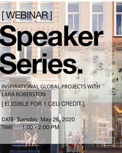 Speaker Series: Inspirational Global Projects with Lara Robertson Zipevent