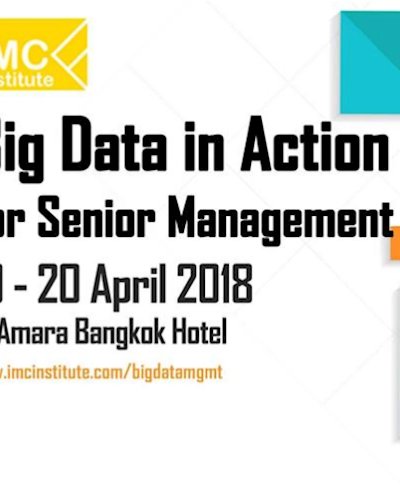 การประยุกต์ใช้งาน Big Data ในองค์กร โดยวิทยากรผู้เชี่ยวชาญ Zipevent