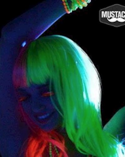 Mustache Black Light Room® Zipevent