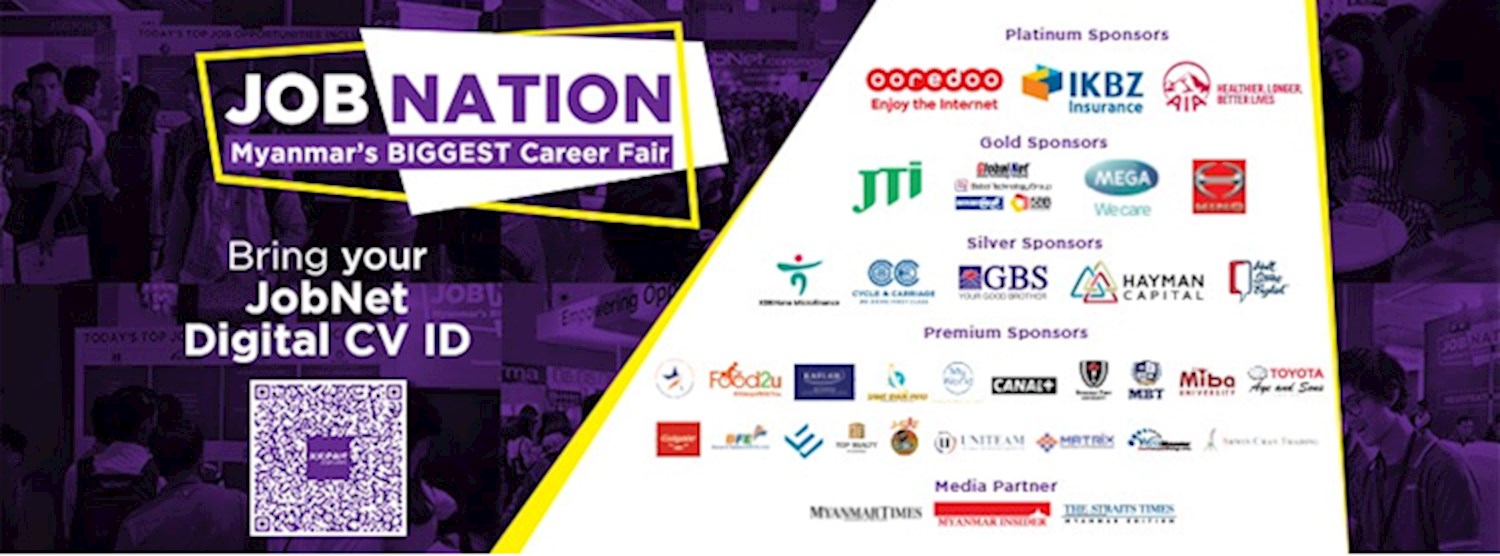 JobNet JobNation / Myanmar's Biggest Career Fair Zipevent