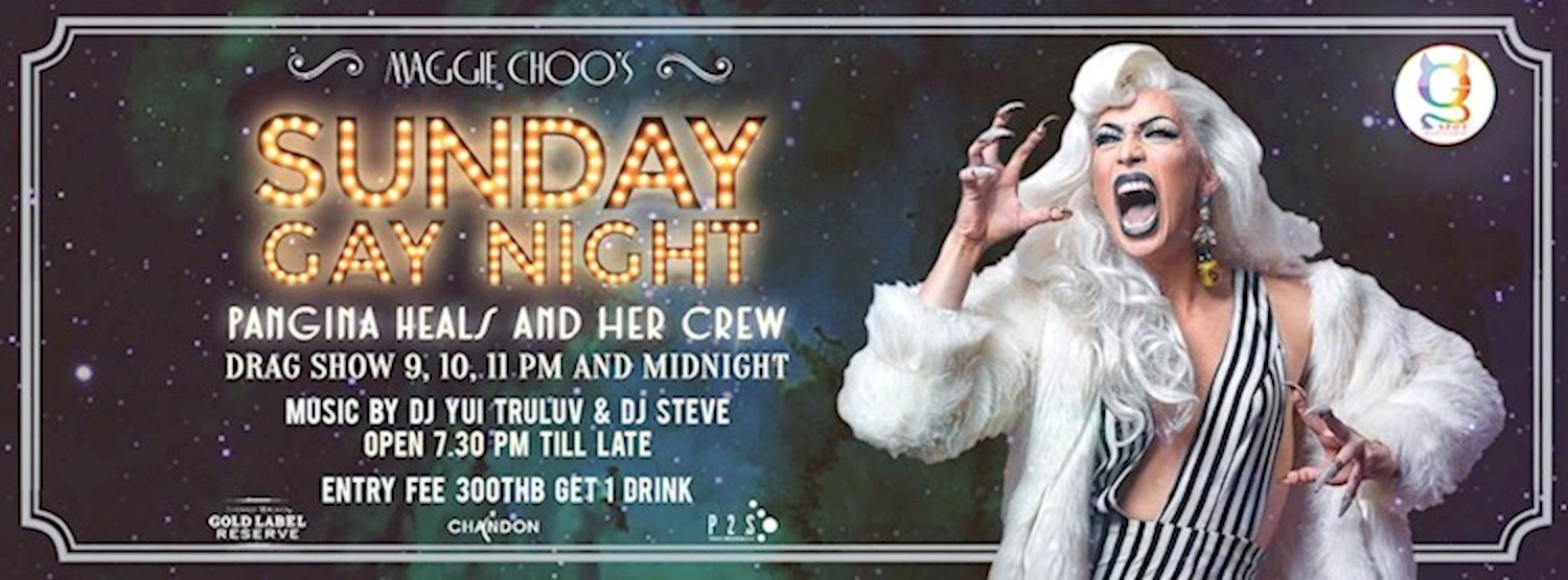 Sunday Gay Night at Maggie Choo's Zipevent