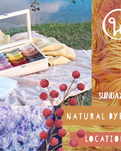 Natural Dye Cotton Yarn Zipevent