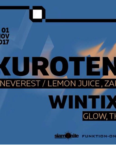 GLOW Wednesday w/ Kuroten - Free Entry Before Midnight Zipevent
