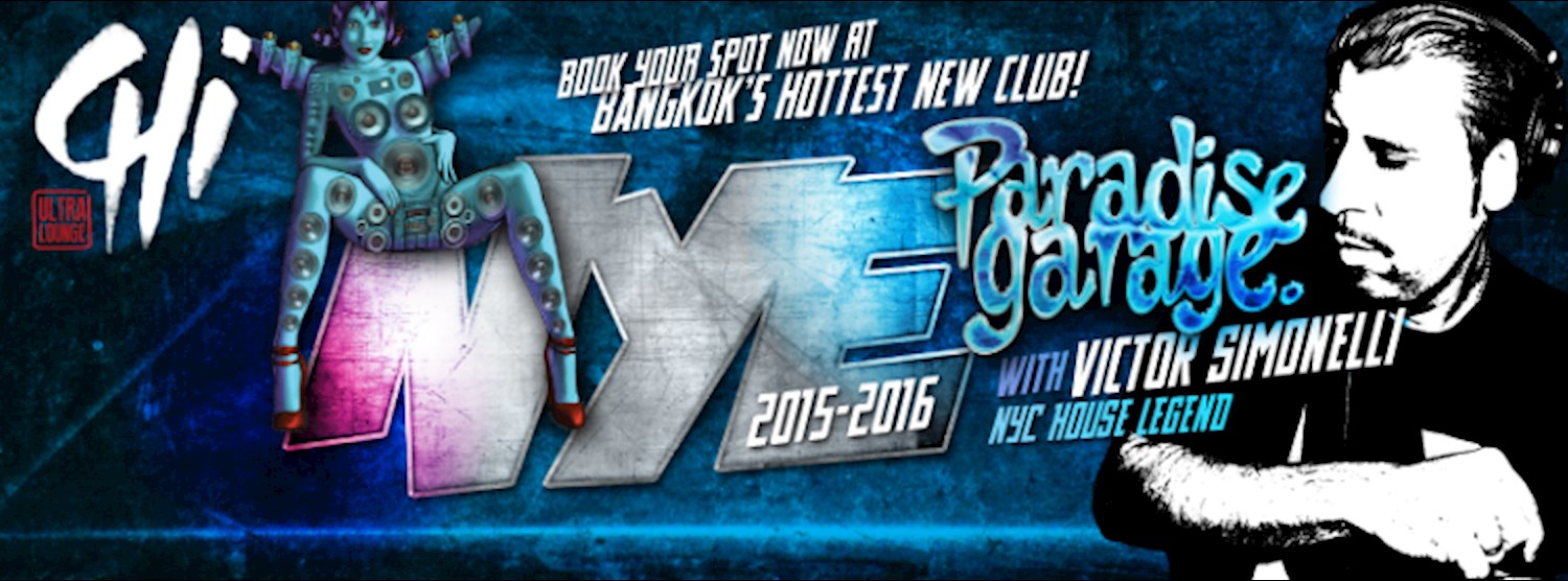 VICTOR SIMONELLI!! Paradise Garage New Year's Eve Party! Zipevent