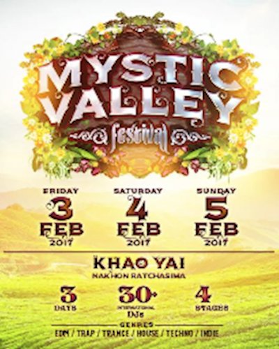Mystic Valley Festival Thailand 2017 Zipevent
