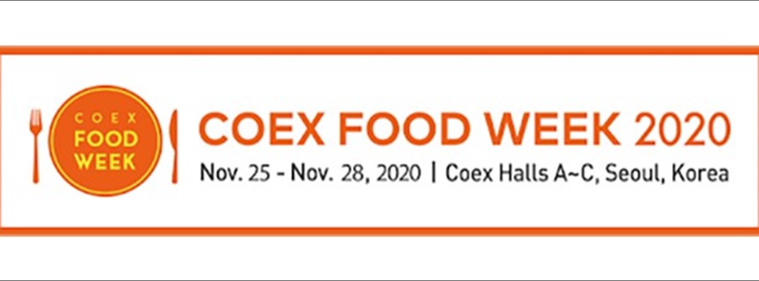 COEX FOOD WEEK 2020 Zipevent