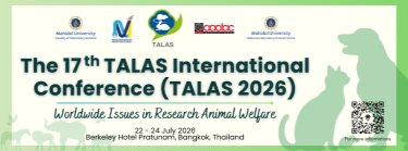 The 17th TALAS International Conference Theme: Worldwide Issues in Research Animal Welfare  Zipevent