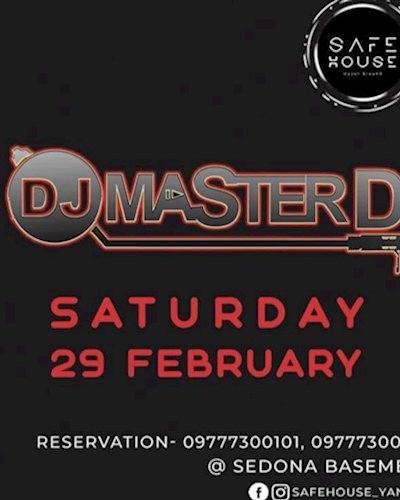 SafeHouse Saturday With DJ Master D Zipevent