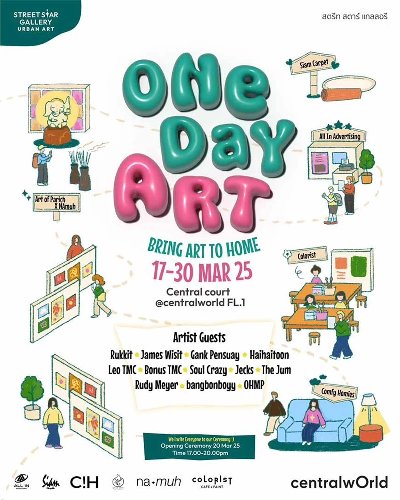 One Day Art! Bring Art to Home Zipevent