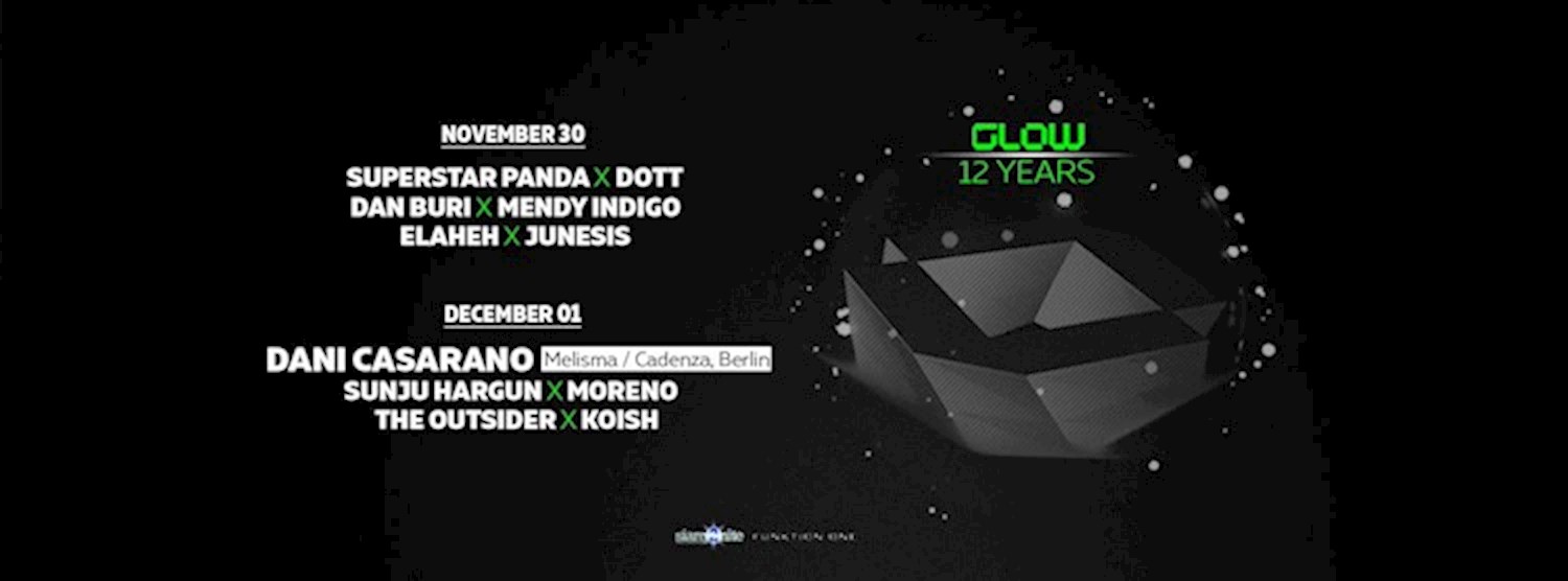 12 Years of GLOW w/ Dani Casarano & residents Zipevent