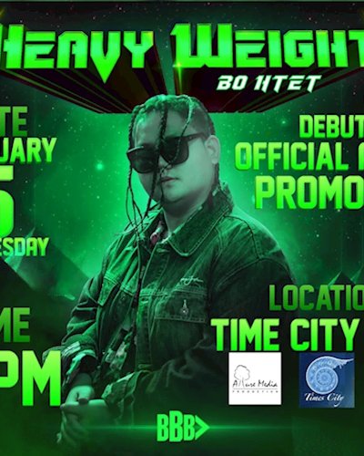 Bo Htet - Heavy Weight Official Album Promotion Show Zipevent