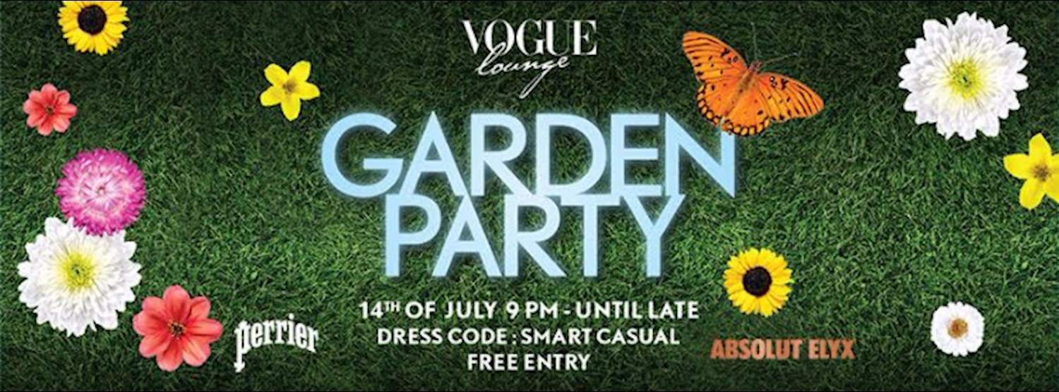 Garden Party at VOGUE Lounge Zipevent