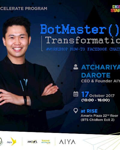 BotMaster Transformation: Workshop How-to Facebook Chatbot Zipevent