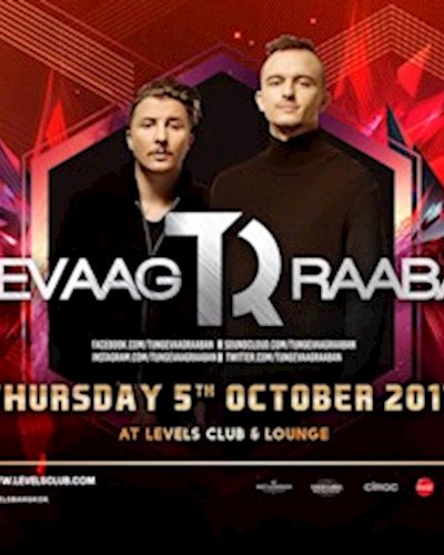 Tungevaag & Raaban at Levels l Thursday 5th October 2017 Zipevent