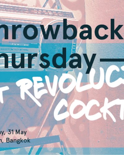WeWork X Revolucion Cocktail: Throwback Thursday Zipevent
